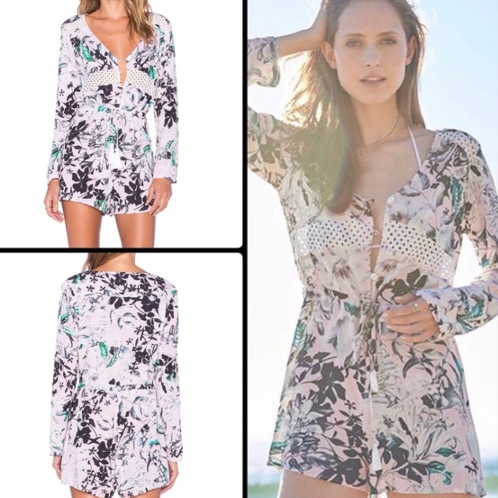 Talulah Resort Tropical print Playsuit